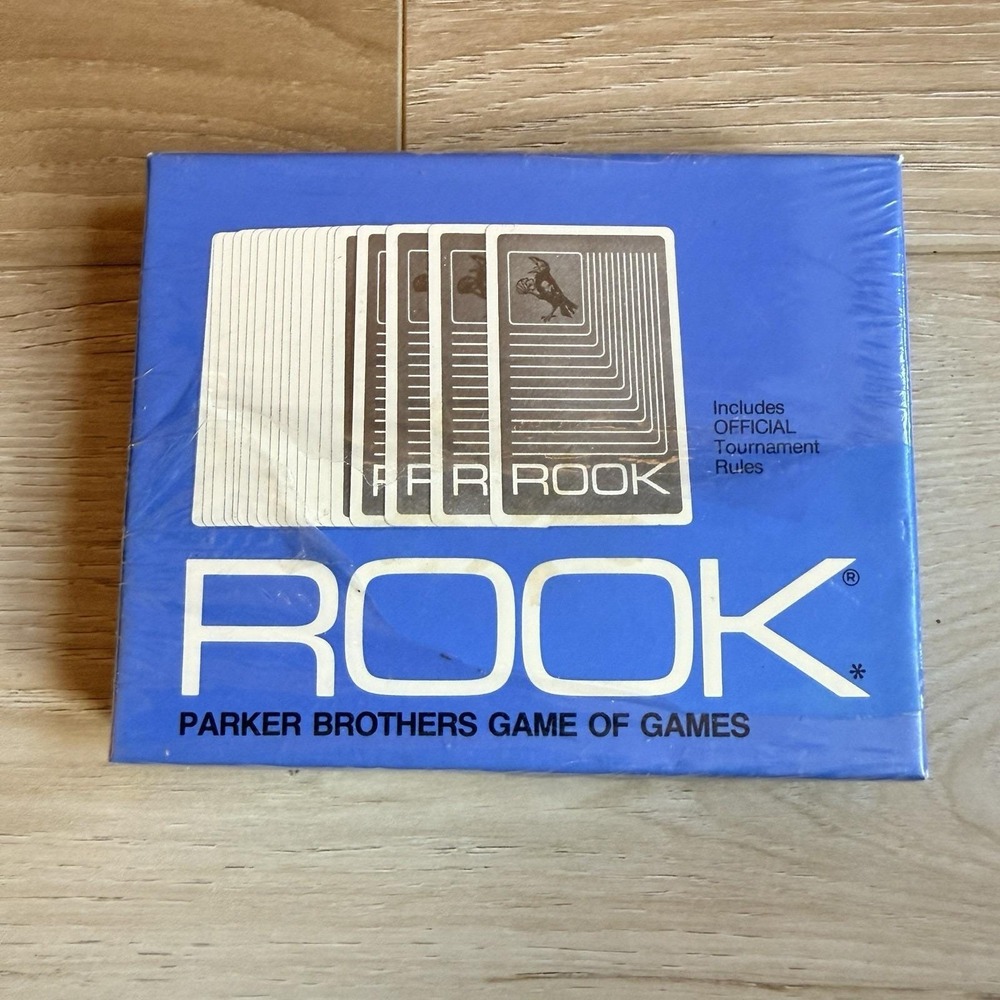 Parker Brothers Rook Card Game Sealed Edition